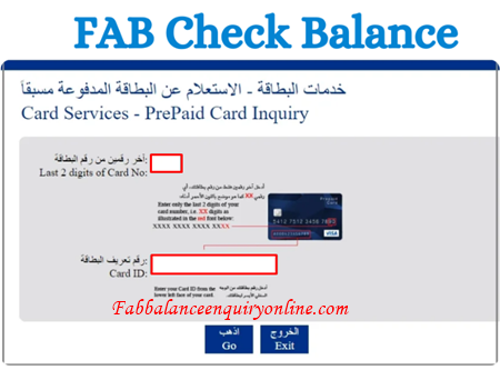 Credit Card Balance Check